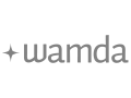 Wamda logo in grey